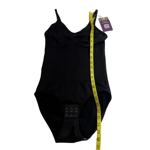 Hey Shape Snatched Shapewear Bodysuit NWT Black Size Medium Hourglass Trending - Picture 3 of 4